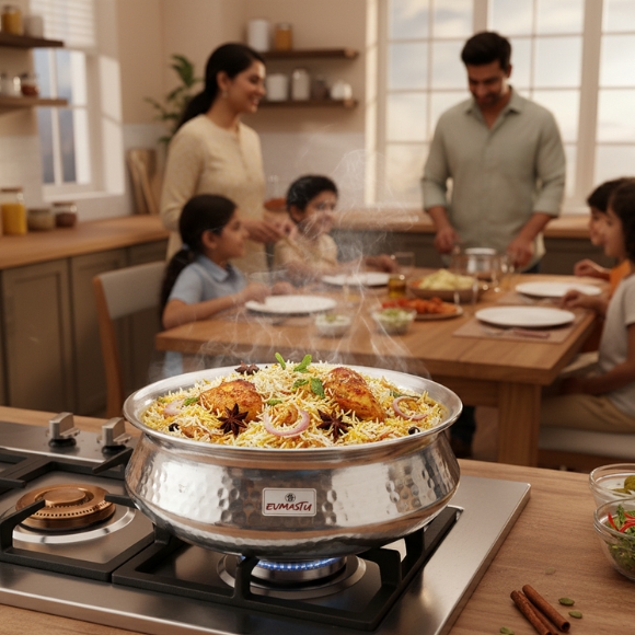 Evmastu Tamra Biryani Handi - Family Dinner